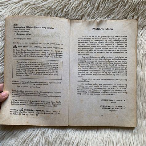 Pananaliksik (isang Primer) .